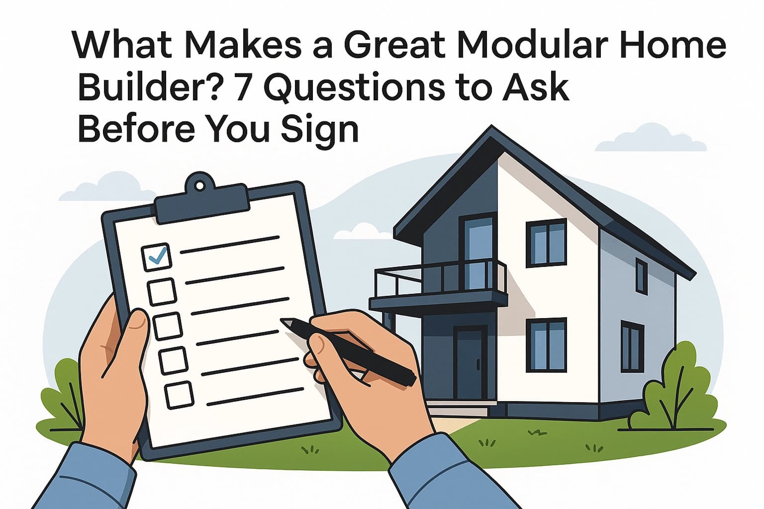 What Makes a Great Modular Home Builder? 7 Questions to Ask Before You Sign