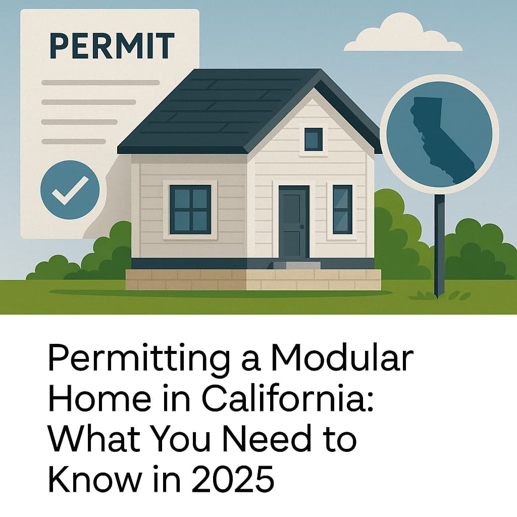 Permitting a Modular Home in California: What You Need to Know in 2025