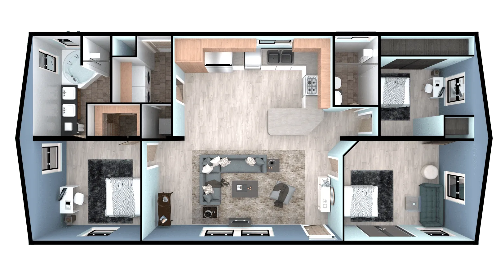 Dione floor plan drawing