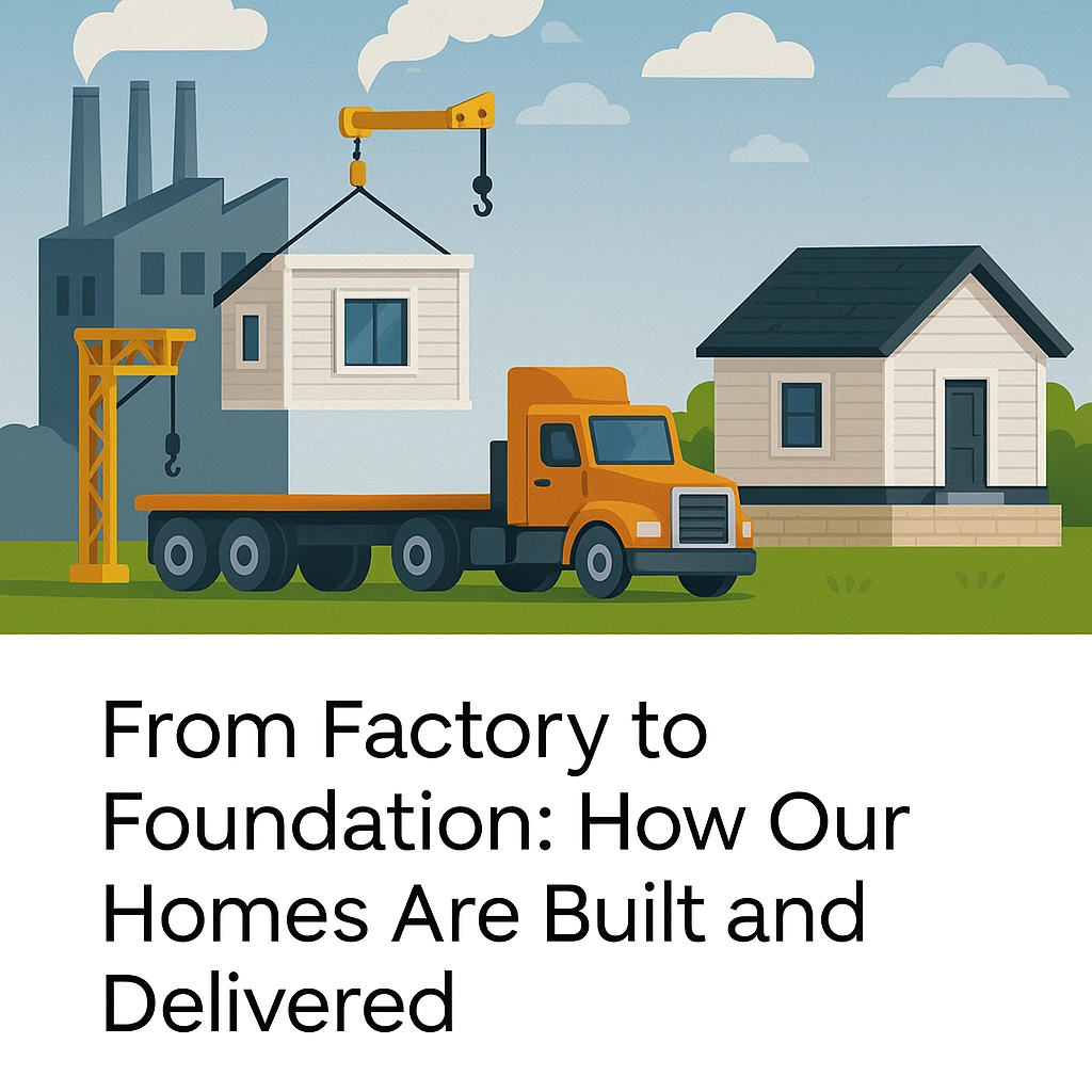 From Factory to Foundation: How Our Homes Are Built and Delivered