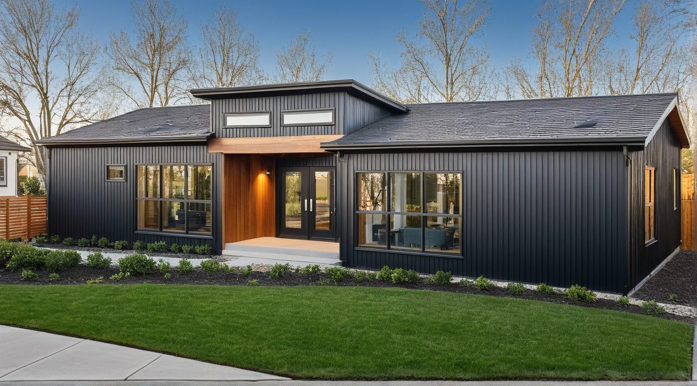 spicebush-elevation-2 Spicebush home plan from Cutting Edge Homes - California Modular Homes